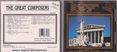 Various Artists - Great Composers - Masterpiece Brand New CD